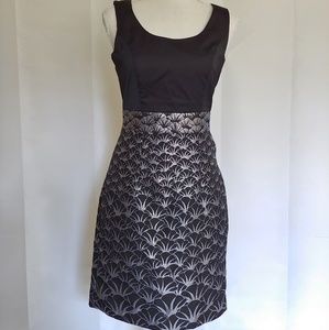 NWT H&M Black and Silver Work Dress